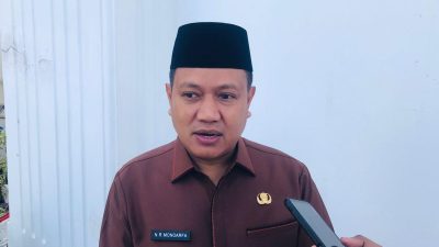 Sekwan Kota Gorontalo Hadiri Pelantikan PJ Wali Kota