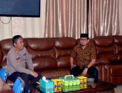 Terima Kunjungan Kapolres, Ketua KPU Gorut Sampaikan Tahapan Pelaksanaan Pilkada 2024