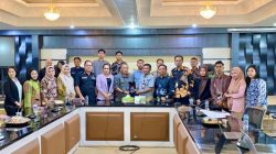 Haris Tome Terima Tim Studi Komparasi Pimpinan dan Anggota DPRD Kabupaten Banggai