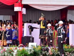 Presiden dan Para Menteri Tampilkan Kebinekaan Budaya Indonesia Saat Upacara Hari Lahir Pancasila 2024