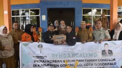 Bantuan Korban Banjir di Kabupaten Gorontalo