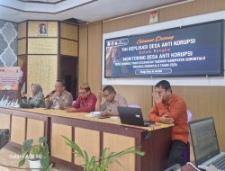 Pemprov Gorontalo Bentuk Tim Replikasi Desa Antikorupsi, Desa Tabongo Timur Jadi Percontohan Nasional