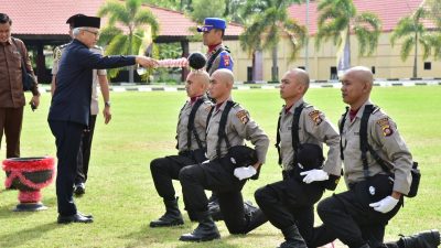 Bintara Baru Ikut Pendidikan di SPN Polda Gorontalo