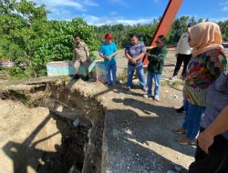 Bupati Nelson Tinjau Lokasi Banjir di Kabupaten Gorontalo