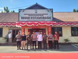 Hadiri Welcome and Farewell Parade Kapolres Kotamobagu, Ini Kata Asripan Nani