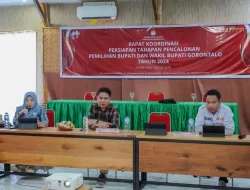 KPU Kabupaten Gorontalo Gelar Rapat Persiapan Pilkada 2024