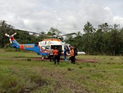Kapolda Gorontalo minta bantuan Helikopter Polri evakuasi Korban Longsor Suwawa