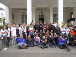 Pj. Gubernur Gorontalo Lepas Peserta Touring XMAX Community ke Makassar