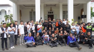 Lepas Peserta Touring XMAX Community