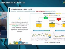 BPS Laporkan Nilai Ekspor Indonesia Bulan Juni 2024 Capai US$20,84 Miliar