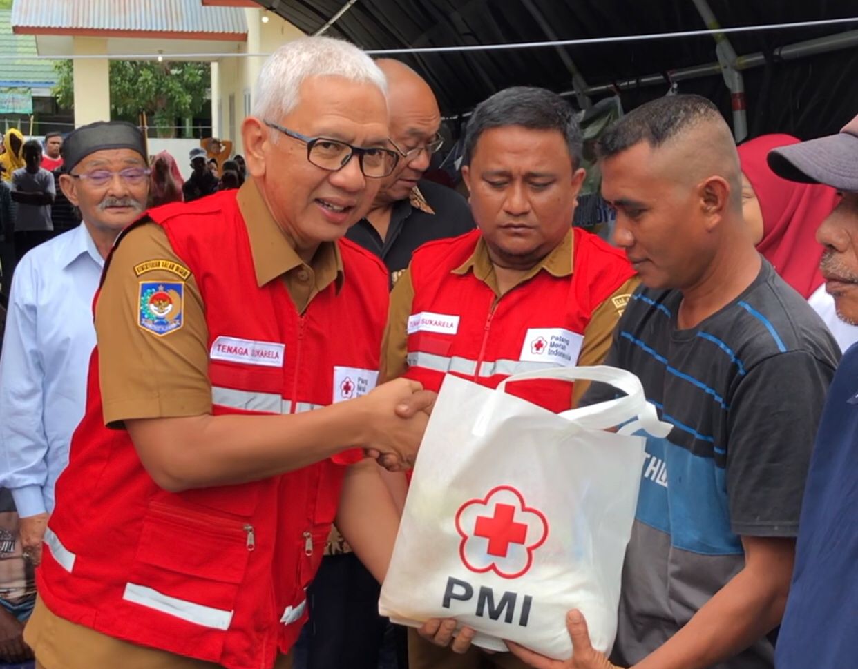 Posko Pelayanan Kesehatan PMI Gorontalo