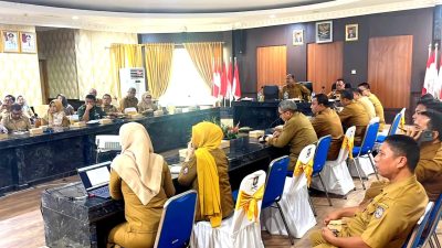 Pemprov Gorontalo Gelar Rapat Matangkan Persiapan HUT ke-79 RI