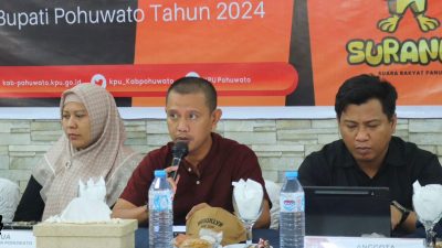 KPU Pohuwato Beberkan Tahapan Pendaftaran Kepala Daerah Tahun 2024