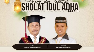 UNG Gelar Shalat Idul Adha 1445 H