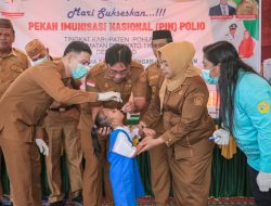 Hadiri PIN Polio, Wabup Suharsi : Ini Sangat Penting Untuk Anak-Anak