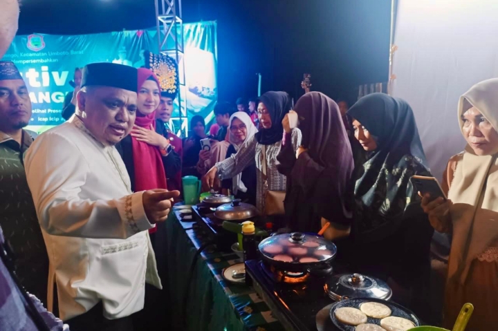 Wakil Bupati Gorontalo Festival Apangi