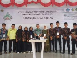 Kotamobagu Raih Juara Pertama Cabang Fahmil Qur’an di MTQ Sulut