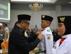 Pj Wali Kota Kotamobagu Kukuhkan Paskibraka 2024, Ini Pesannya