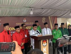 Paslon SIAP Resmi Daftarkan Diri ke KPU Bolmut, Masa Membludak !!