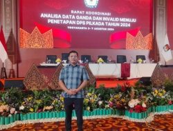 Junaidi Yusrin Hadiri Langsung Analisa Data Ganda Pilkada 2024