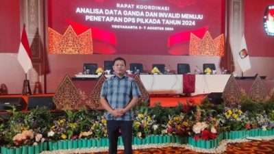 Junaidi Yusrin Hadiri Analisa Data Ganda Pilkada 2024