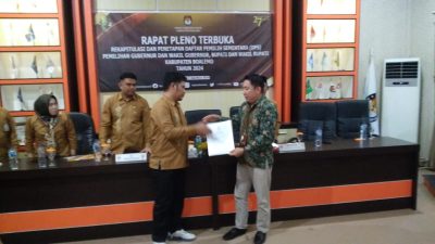 KPU Boalemo Tetapkan 108.608 DPS Pilkada 2024