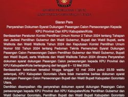 KPU Gorontalo Utara Tutup Pendaftaran Calon Perseorangan Pilkada 2024