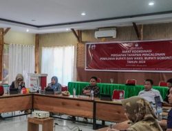 KPU Kabupaten Gorontalo dan Bawaslu Matangkan Persiapan Pilkada 2024 