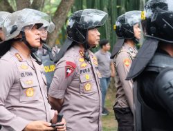 Kapolda Gorontalo Kawal Langsung Pengamanan Aksi Unjuk Rasa