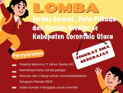 KPU Gorontalo Utara Ajak Siswa SMA Ikut Lomba Cerdas Cermat Pilkada