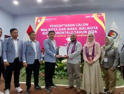 Pasangan RAMAH Jadi Pendaftar Pertama Calon Wali Kota dan Wakil Wali Kota di KPU Kota Gorontalo