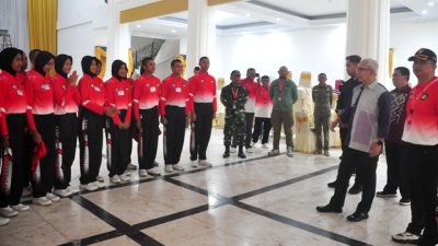 Paskibraka Gorontalo Siap Kibarkan Bendera Merah Putih di HUT RI ke-79