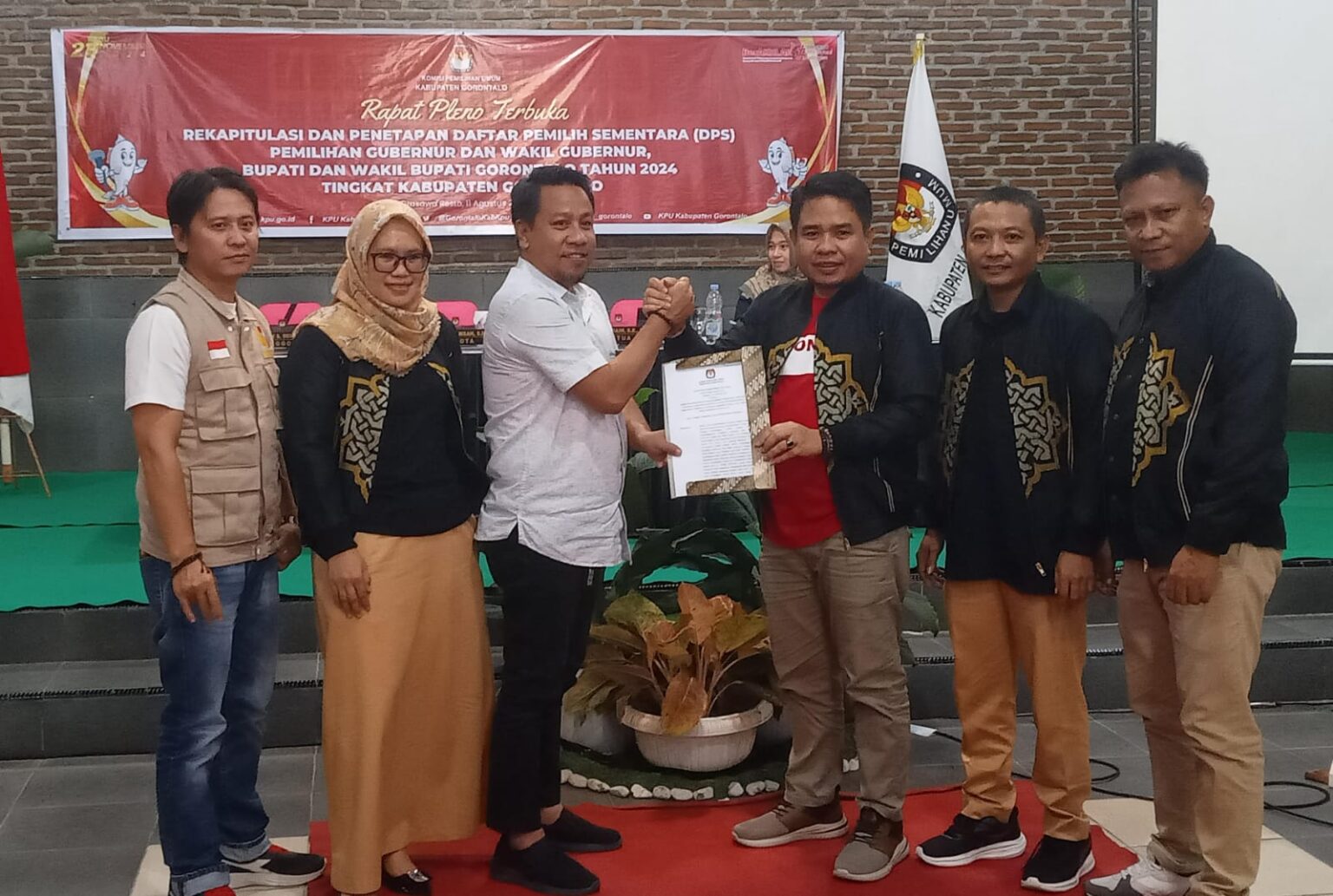 Pemilih Semen Kabupaten Gorontalo 301.653 Orang