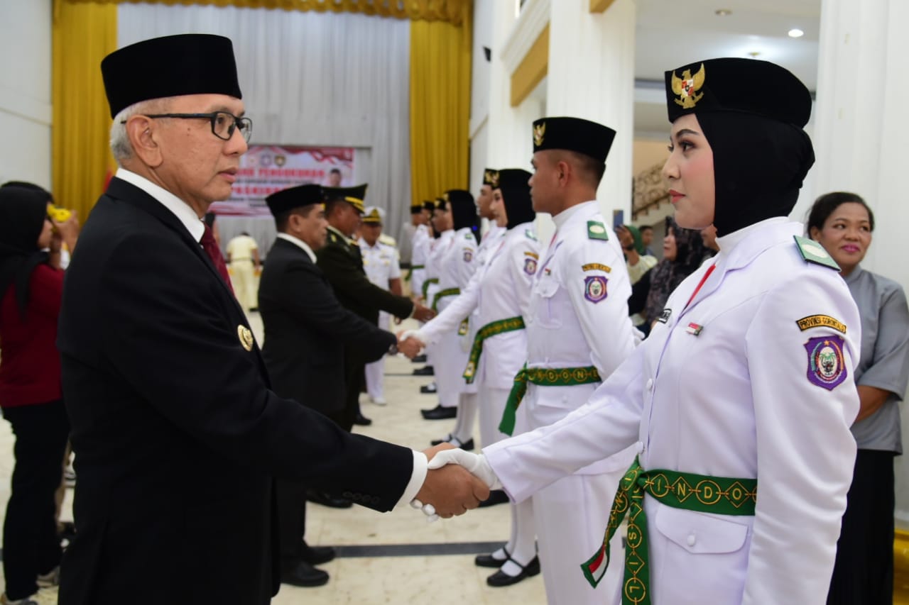 Pengukuhan Paskibraka Provinsi Gorontalo