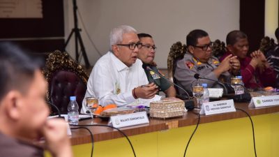 Rapat Bahas Isu-Isu Aktual di Gorontalo