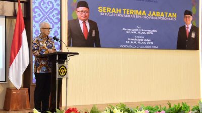 Sertijab Kepala BPK Perwakilan Gorontalo