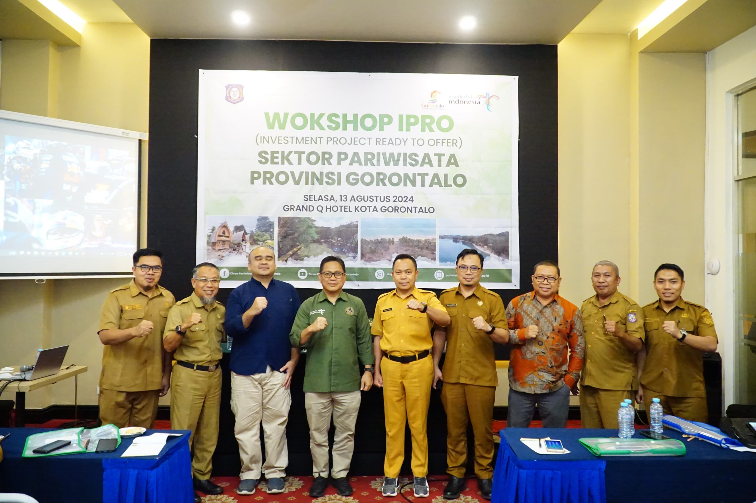 Workshop IPRO Sektor Pariwisata Provinsi Gorontalo