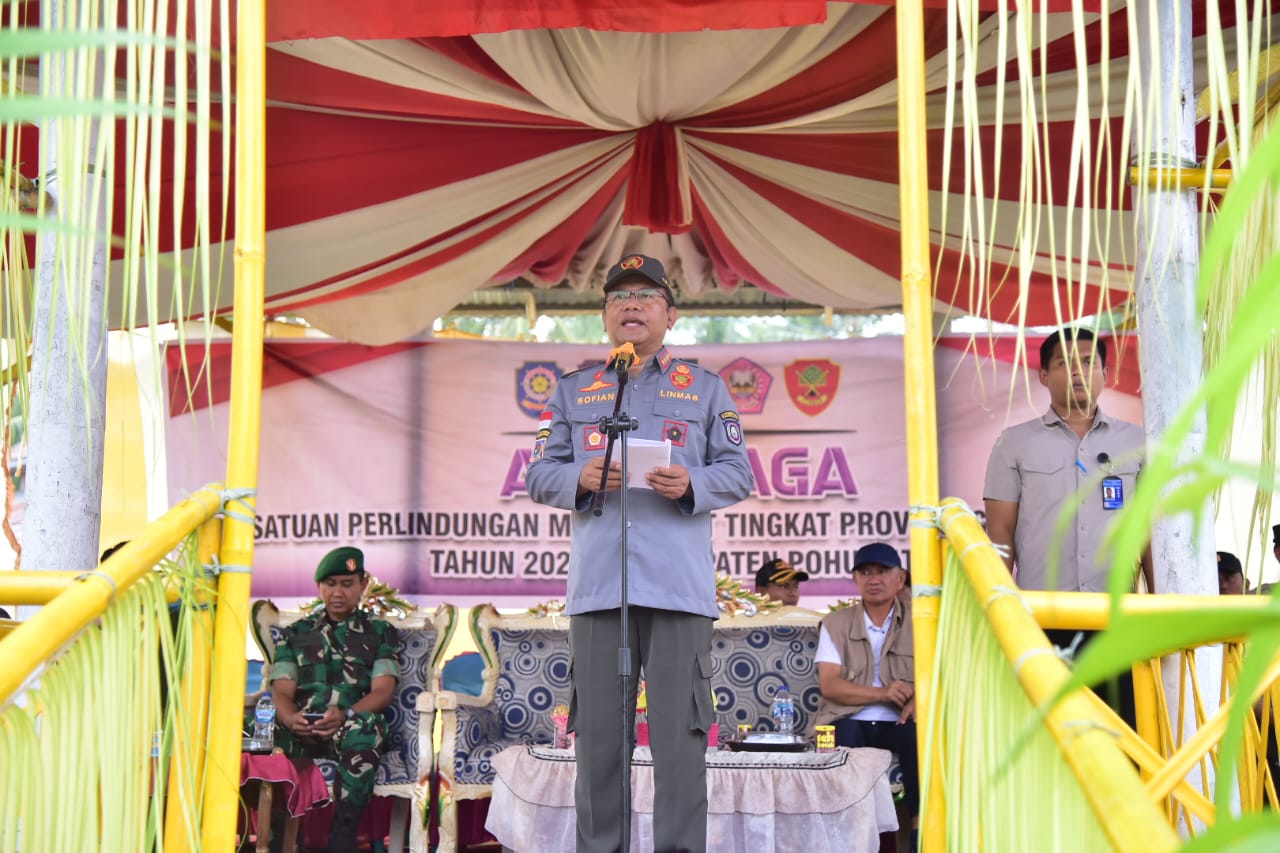 Apel Satlinmas Persiapan Hadapi Pilkada 2024