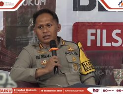 Kombes Pol. Dr. Ade Permana: Buku “Filsafat Hukum Suatu Perenungan” Menambah Wawasan Dalam Penegakkan Hukum