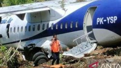 Insiden Pesawat Trigana Air di Serui Gagal Lepas Landas