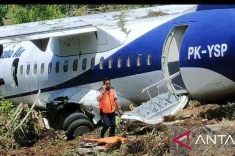 Insiden Pesawat Trigana Air di Serui Gagal Lepas Landas