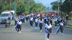 Jalan Sehat dan Senam Zumba, Awali Kirab PILKADA Tingkat Kabupaten Pohuwato