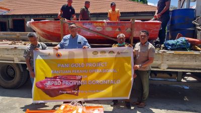 PGP Serahkan Bantuan Oprasional Perahu Kepada BPBD