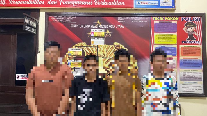 Pelaku Bullying Viral di Gorontalo Diamankan