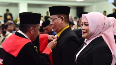 44 Anggota DPRD Provinsi Gorontalo Resmi Dilantik, Golkar Raih Kursi Terbanyak