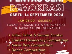 Pentas Seni Demokrasi KPU Kota Gorontalo: Ajak Generasi Muda Berpartisipasi Aktif dalam Pilkada 2024