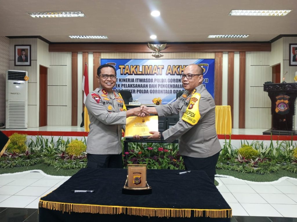 Penutupan Audit Kinerja Tahap II Polda Gorontalo