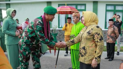 Wabup Suharsi Hadiri Pisah Sambut Dandim 1313/Pohuwato Lama dan Baru