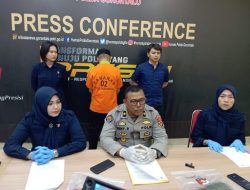 Press Conference Pria Cabuli Dua Anak di Bawah Umur di Gorontalo