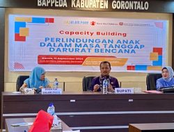 Pemkab Gorontalo Prioritaskan Perlindungan Anak dalam Tanggap Darurat Bencana